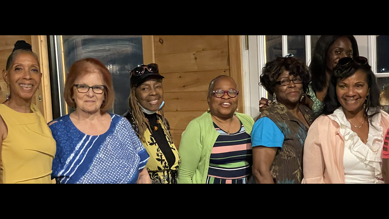 BRC Celebration Dinner Yvette Grant, Barbara Buchholz, Dr. Anita Lewis, Dr. Joanne Joyner-Wells, Carol Hassan, Basirat Henry, Jennifer Hamilton-McKinnon